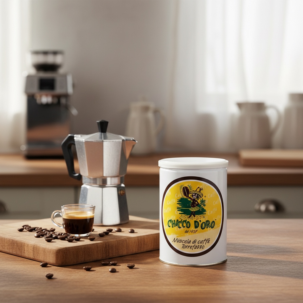 Barattolo di caffè Chicco D'Oro - Torrefazione Caffè Chicco D'Oro - San Benedetto del Tronto (AP)