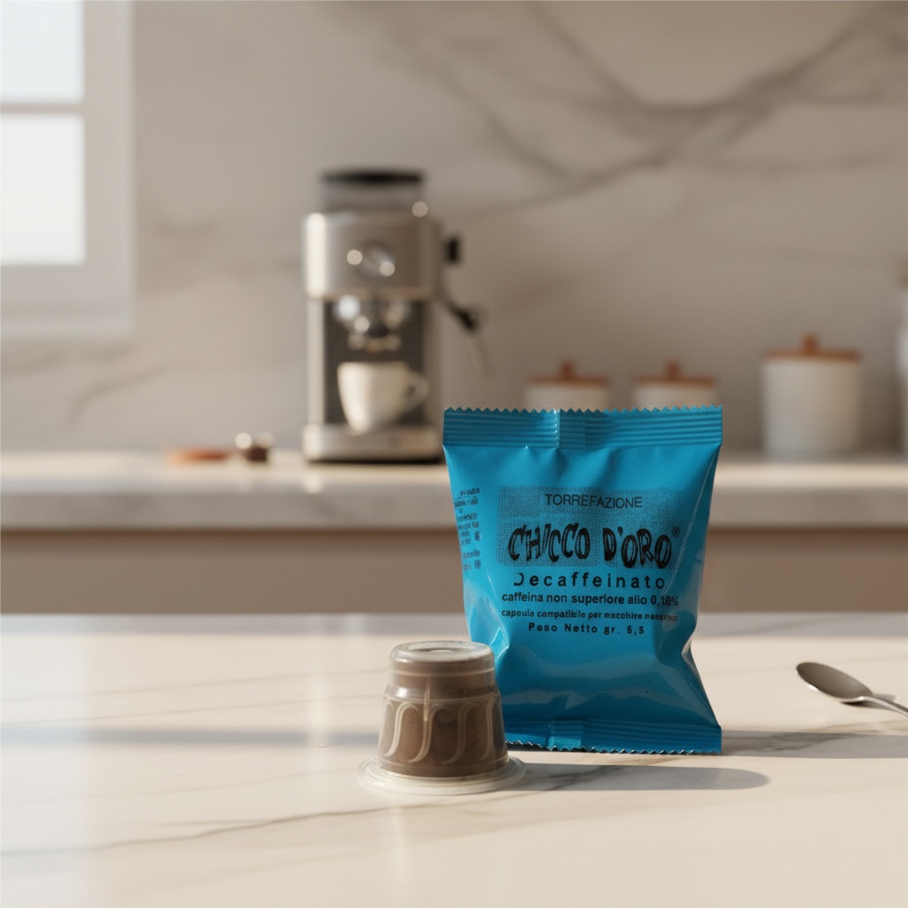 Capsule Decaffeinato Chicco D'Oro compatibili Nespresso - Torrefazione Caffè Chicco D'Oro - San Benedetto del Tronto (AP)